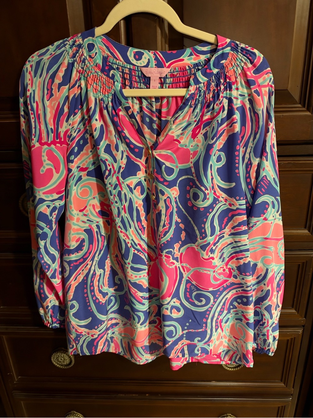 Lilly Pulitzer small jellies be jammin Elsa top